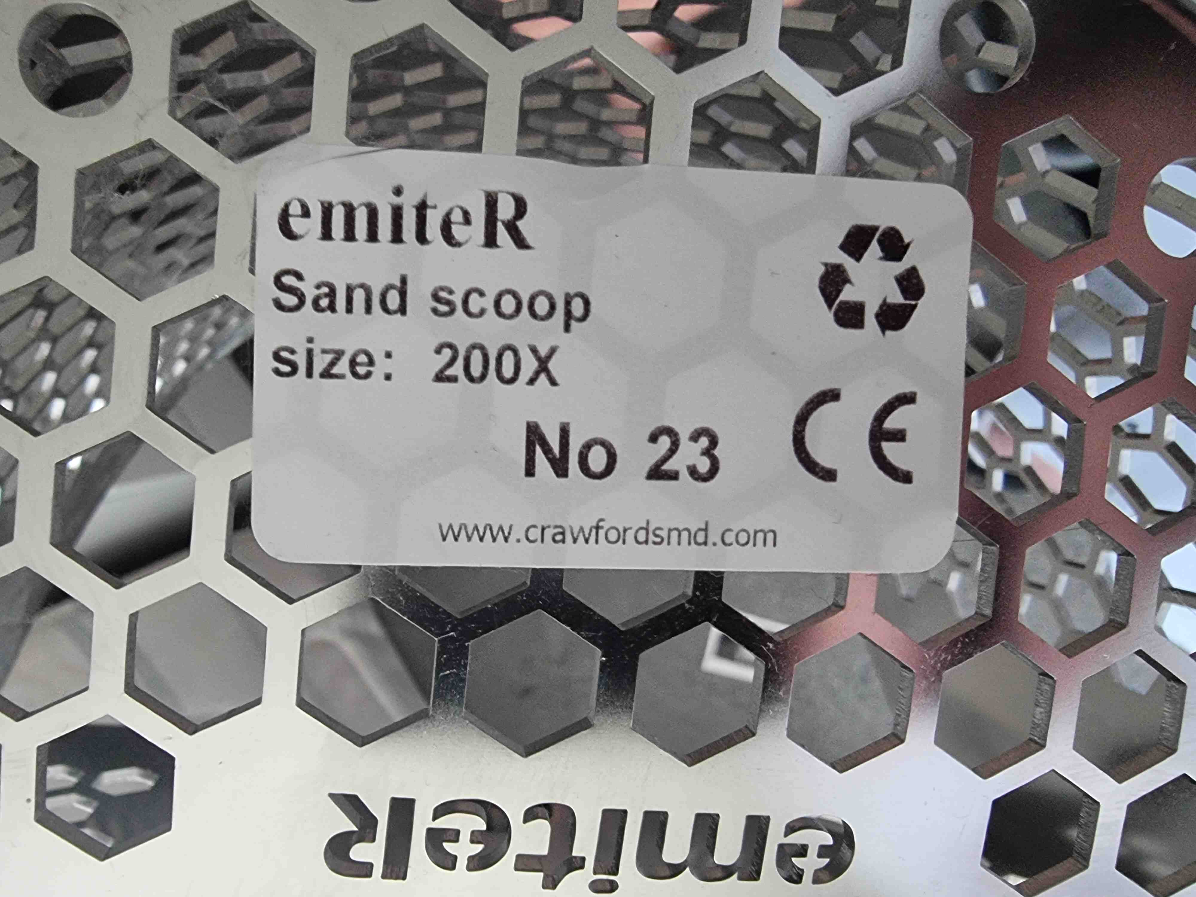 EmiteR 200x sand scoop for sale